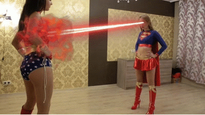 Wonder Margo and Super Eriny are sorting the things out Wonder Margo and Super Eriny are sorting the things out